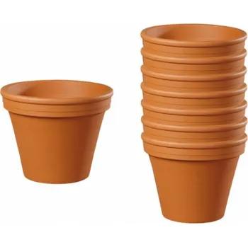 Květináč Nohel Garden Klasik 5 cm 7 ks terakota