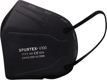 respirátor SPUR Spurtex V100 FFP2 černý 5 ks