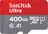SanDisk Ultra microSDXC 400 GB UHS-I U1 A1 120 MB/s + SD adaptér, 400 GB