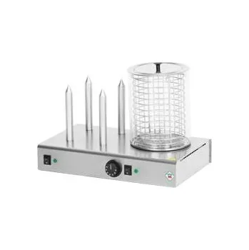 Hotdogovač Hot Dog čtyřtrnový s nádobkou a košíčkem HD 04NK RedFox