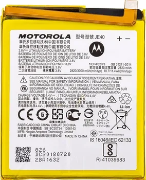 Baterie pro mobilní telefon Originální Motorola JE40 2446035