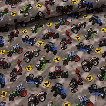 M.A.B. Teplákovina 4842 1010 traktory na šedé 1,8/1 m