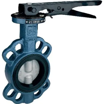 Ventil ATLANTIS Uzavírací klapka DN65 - 2 1/2" Mezipřírubová, klapka LITINA B 10A DN 65