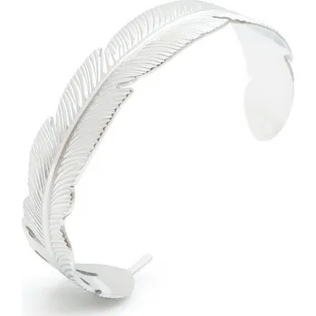 Náramek Šperky4U Ocelový náramek ve tvaru peříčka - OPA17125