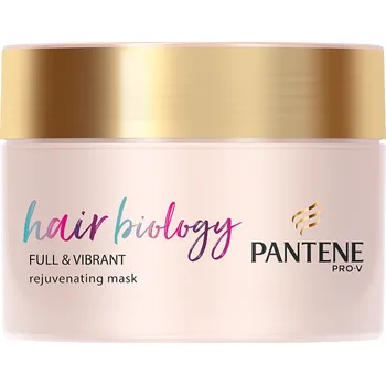 Vlasová regenerace Recenze Pantene Hair Biology Full & Vibrant maska pro slabé vlasy 160 ml