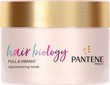 Vlasová regenerace Pantene Hair Biology Full & Vibrant maska pro slabé vlasy 160 ml