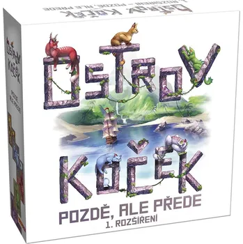 Společenská hra Mindok Ostrov koček: Pozdě, ale přede