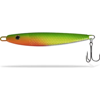 Umělá nástraha Rhino Pilker Slo Slide zelená/žlutá/oranžová Hmotnost: 55g, Velikost háčku: #4