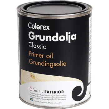 barva a nátěr na dřevo Napouštědlo na dřevo COLOREX Grundolja 1 Klasik 1L