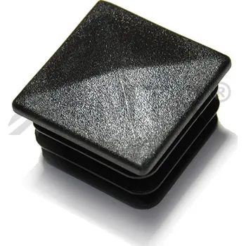 Plotový sloupek MTR Zátka do jeklu - čtvercová černá Velikost: 18x18mm, Varianta: Zátka do jeklu - čtvercová 18x18mm černá, povrchova-uprava: černá