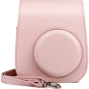 AnalogStore Instax Mini 11 Case Leather Blush Pink
