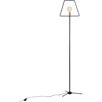 Stojací lampa Nordic Design Černá kovová stojací lampa Jolita 177 cm