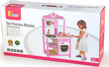 Dětská kuchyňka VIGA Dřevěná kuchyňka pro princezny