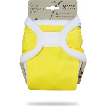 Plenkové kalhoty Petit Lulu s.r.o. Žluté - novorozenecké svrchní kalhotky