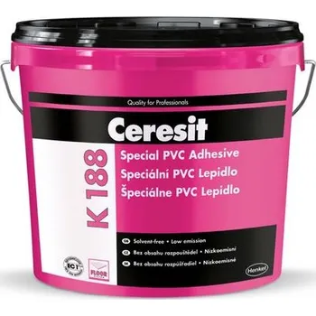 Průmyslové lepidlo Ceresit K 188 speciální disperzní lepidlo na PVC/CV 14kg