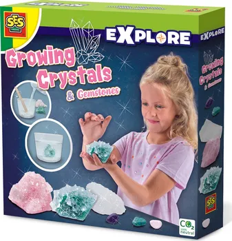 SES creative Rostoucí krystaly a drahokamy
