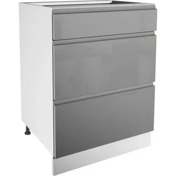 Kuchyňská skříňka Kuchyňská skříňka Gardena D60S3 grey