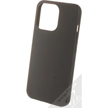Pouzdro na mobilní telefon 1Mcz Matt TPU ochranný silikonový kryt pro Apple iPhone 13 Pro černá (black)