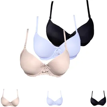 Podprsenka Numberoplus Dámské podprsenky s matraci Monika - 0349 mix barev Barva: Mix barva, Velikost: 85B