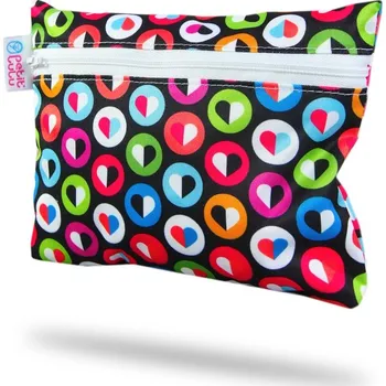 Přebalovací taška Petit Lulu s.r.o. Malá taštička - Barevná srdíčka