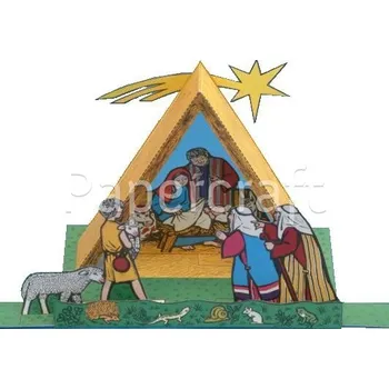 Papírový model Dětský Betlém (41/42) - 107000322