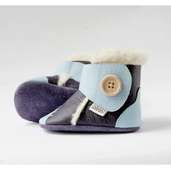 Dámská zdravotní obuv Liliputi capáčky - zateplené ovčí vlnou Antarctica - 3-vrstvá podrážka Velikost EU: M, vnitřní délka: 126, vnitřní šířka: 65