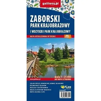 Cestování Mapa turyst. - Zaborski Park Krajobrazowy 1:25 000 - Praca zbiorowa