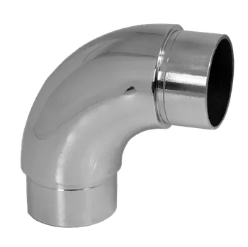 Zábradlí Spojka oblouková 90 ° na trubku ø 42.4mm, leštěná nerez / AISI304