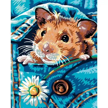 Zuty Křeček s kopretinkou 40 x 50 cm