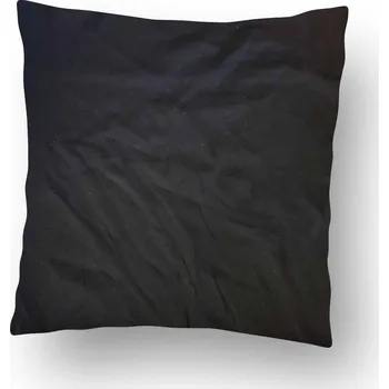 Dekorativní polštářek Top textil Polštářek Černý provedení jersey