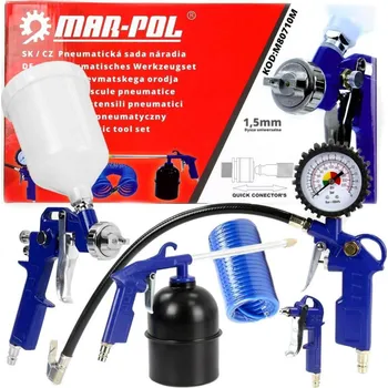 Ofukovací pistole MAR-POL Pneumatická pistole na lakování, konzervování, foukání, čištění