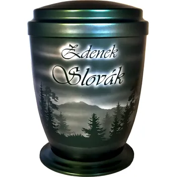 Smuteční dekorace Obal hliníkový, les