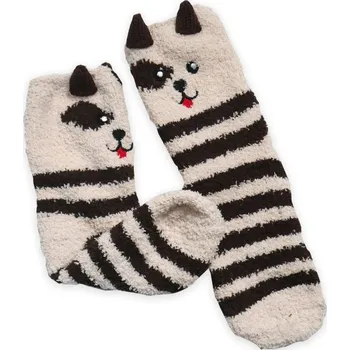 Dámské ponožky DAALO Teplé ponožky - pejsek