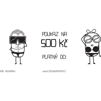 Dárkový potravinový koš Dárkový voucher v hodnotě 500 kč Tištěná podoba