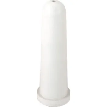 Cucák standard napájecí pro telata, bílý, 100 mm, kulatá díra, 4 mm