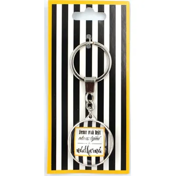 Nekupto Dámská klíčenka Proužky Buď jedinečná
