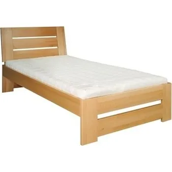 Nábytek Drewmax Dřevěná postel 100x200 buk LK182 (Barva dřeva: Lausane)