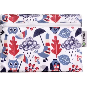 Přebalovací taška T-TOMI Nepromokavý pytlík, owls