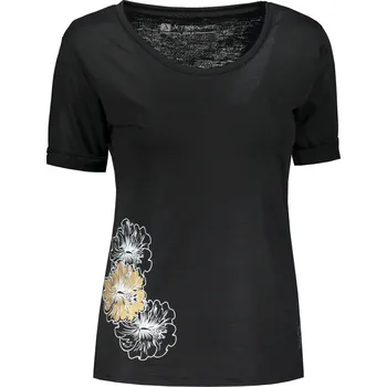 Dámské triko ALTISPORT ALW106AL1 ČERNOZLATÁ XS