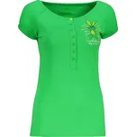 Dámské tričko s krátkým rukávem NORDBLANC NBFLT2832 RAZER ZELENÁ 36
