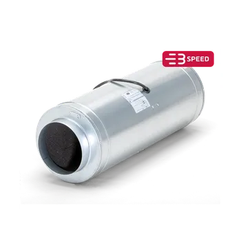 Domácí ventilátor Can-Fan ISO-MAX 160mm 430 m³/h, odhlučněný, 3-rychlostní ventilátor (Odhlučněný ventilátor Ruck/can ISO-MAX,410m3/h, 150 mm)