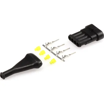 Příslušenství pro přívěs Konektor 4-pólový Superseal - vidlice male, IP67