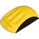 Brusný blok žlutý - pryžový 150 mm