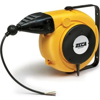 elektrický kabel Kabelový navíječ ZECA 5876/XL, délka 7 m, 4 vodiče o průřezu 2,5 mm²