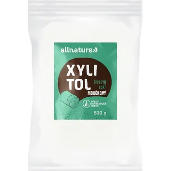 Sladidlo Allnature Xylitol moučkový 500 g