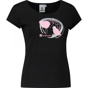 Dámské tričko Dámské triko ALTISPORT ALW050122 ČERNORŮŽOVÁ XS