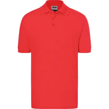 Pánské tričko Pánské triko s límečkem premium JAMES NICHOLSON JN070 TOMATO XL