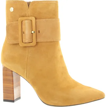 Dámské lodičky CAPRICE Dámský žlutý elegantní kožený kotník 9-25319-27-624-265 Velikost 38,5