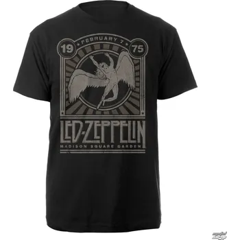 Pánské tričko Tričko metal pánské Led Zeppelin - Madison Square Garden 1975 Event - NNM - RTLZETSBMAD - S