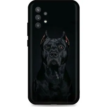 Pouzdro na mobilní telefon Kryt Samsung A32 5G silikon Dark Pitbull (obal neboli pouzdro na Samsung A32 5G)